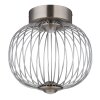 Illuminazione Globo Lighting Galway Plafoniera LED Nichel opaco, 1-Luce