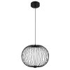 Illuminazione Globo Lighting Galway Lampadario a sospensione LED Nero, 1-Luce