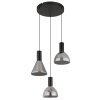 Illuminazione Globo Lighting Labora Lampadario a sospensione LED Nero, 1-Luce