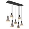 Illuminazione Globo Lighting Labora Lampadario a sospensione LED Nero, 1-Luce