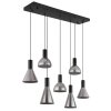 Illuminazione Globo Lighting Labora Lampadario a sospensione LED Nero, 1-Luce