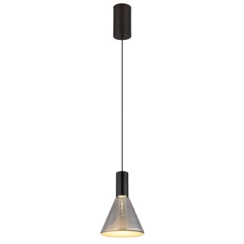 Illuminazione Globo Lighting Labora Lampadario a sospensione LED Nero, 1-Luce