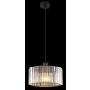 Illuminazione Globo Lighting Jordana Lampadario a sospensione Nero, 1-Luce