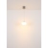 Illuminazione Globo Lighting Quintara Lampadario a sospensione LED Nichel opaco, 1-Luce