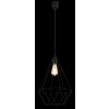 Illuminazione Globo Lighting Zachary Lampadario a sospensione Nero, 1-Luce