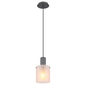 Illuminazione Globo Lighting Tulivar Lampadario a sospensione Grigio, 1-Luce