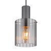 Illuminazione Globo Lighting Tulivar Lampadario a sospensione Grigio, 1-Luce