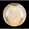 Illuminazione Globo Lighting Aida Lampada da tavolo LED Nichel opaco, Trasparente, chiaro, 1-Luce