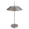 Illuminazione Globo Lighting Brenlor Lampada da tavolo Nichel opaco, 2-Luci