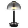 Illuminazione Globo Lighting Uldin Lampada da tavolo LED Grigio fumo, 1-Luce