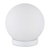 Illuminazione Globo Lighting Norta Lampada da tavolo Bianco, 1-Luce
