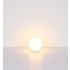Illuminazione Globo Lighting Norta Lampada da tavolo Bianco, 1-Luce