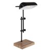 Illuminazione Globo Lighting Marid Lampada da tavolo Écru, Nero, 1-Luce