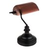 Illuminazione Globo Lighting Antique Lampada da tavolo Nero, 1-Luce