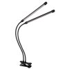 Illuminazione Globo Lighting Treena Lampada con pinza LED Nero, 1-Luce