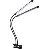 Illuminazione Globo Lighting Treena Lampada con pinza LED Nero, 1-Luce