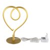 Illuminazione Globo Lighting Amore Lampada da tavolo LED Oro, 1-Luce