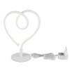 Illuminazione Globo Lighting Amore Lampada da tavolo LED Bianco, 1-Luce