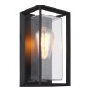 Illuminazione Globo Lighting Logana Illuminazione esterna Nero, 1-Luce