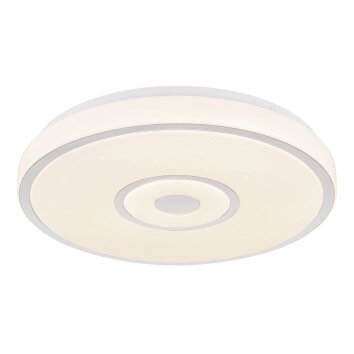 Illuminazione Globo Lighting Astania Plafoniera LED Bianco, 1-Luce