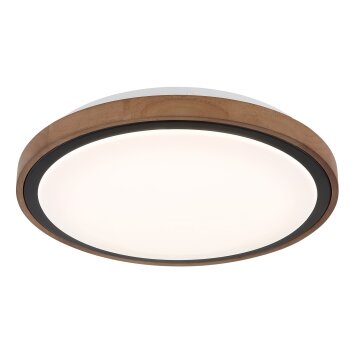 Illuminazione Globo Lighting Bruno Plafoniera LED Marrone, Nero, 1-Luce