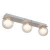 Illuminazione Globo Lighting Ander Plafoniera Nichel opaco, 3-Luci