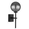 Illuminazione Globo Lighting Ander Applique Nero, 1-Luce