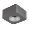 Illuminazione Globo Lighting Hangarau Plafoniera LED Grigio, 1-Luce