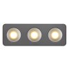 Illuminazione Globo Lighting Hangarau Plafoniera LED Grigio, 1-Luce