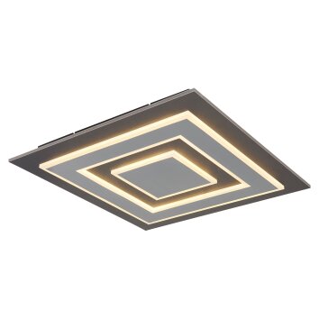 Illuminazione Globo Lighting Jayden Plafoniera LED Antracite, 1-Luce