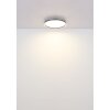 Illuminazione Globo Lighting Dublin Plafoniera LED Grigio, 1-Luce, Telecomando