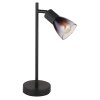 Illuminazione Globo Lighting Satella Lampada da tavolo Nero, 1-Luce