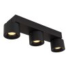 Illuminazione Globo Lighting Rae Plafoniera LED Nero, 3-Luci