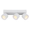 Illuminazione Globo Lighting Rae Plafoniera LED Bianco, 3-Luci