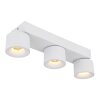 Illuminazione Globo Lighting Rae Plafoniera LED Bianco, 3-Luci