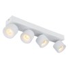 Illuminazione Globo Lighting Rae Plafoniera LED Bianco, 4-Luci