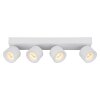 Illuminazione Globo Lighting Rae Plafoniera LED Bianco, 4-Luci