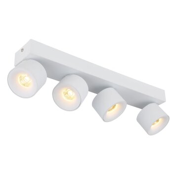 Illuminazione Globo Lighting Rae Plafoniera LED Bianco, 4-Luci