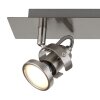 Illuminazione Globo Lighting Verpax Plafoniera, Faretto da soffitto, Applique, Faretto da parete Nichel opaco, 3-Luci