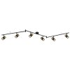 Illuminazione Globo Lighting Brisbon Plafoniera, Faretto da soffitto, Applique, Faretto da parete Nero, 6-Luci