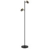 Illuminazione Globo Lighting Brisbon Lampada da terra Nero, 2-Luci