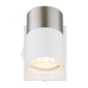 Illuminazione Globo Lighting Brisbon Plafoniera, Faretto da soffitto, Applique, Faretto da parete Bianco, 1-Luce