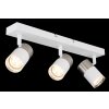 Illuminazione Globo Lighting Brisbon Plafoniera, Faretto da soffitto, Applique, Faretto da parete Bianco, 3-Luci