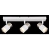 Illuminazione Globo Lighting Brisbon Plafoniera, Faretto da soffitto, Applique, Faretto da parete Bianco, 3-Luci