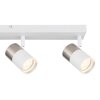 Illuminazione Globo Lighting Brisbon Plafoniera, Faretto da soffitto, Applique, Faretto da parete Bianco, 4-Luci