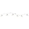 Illuminazione Globo Lighting Brisbon Plafoniera, Faretto da soffitto, Applique, Faretto da parete Bianco, 6-Luci