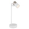 Illuminazione Globo Lighting Brisbon Lampada da tavolo Bianco, 1-Luce