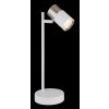 Illuminazione Globo Lighting Brisbon Lampada da tavolo Bianco, 1-Luce