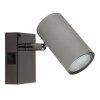 Illuminazione Globo Lighting Robby Plafoniera, Faretto da soffitto, Applique, Faretto da parete Cromo, Nero, 1-Luce