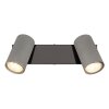 Illuminazione Globo Lighting Robby Plafoniera, Faretto da soffitto, Applique, Faretto da parete Cromo, Nero, 2-Luci